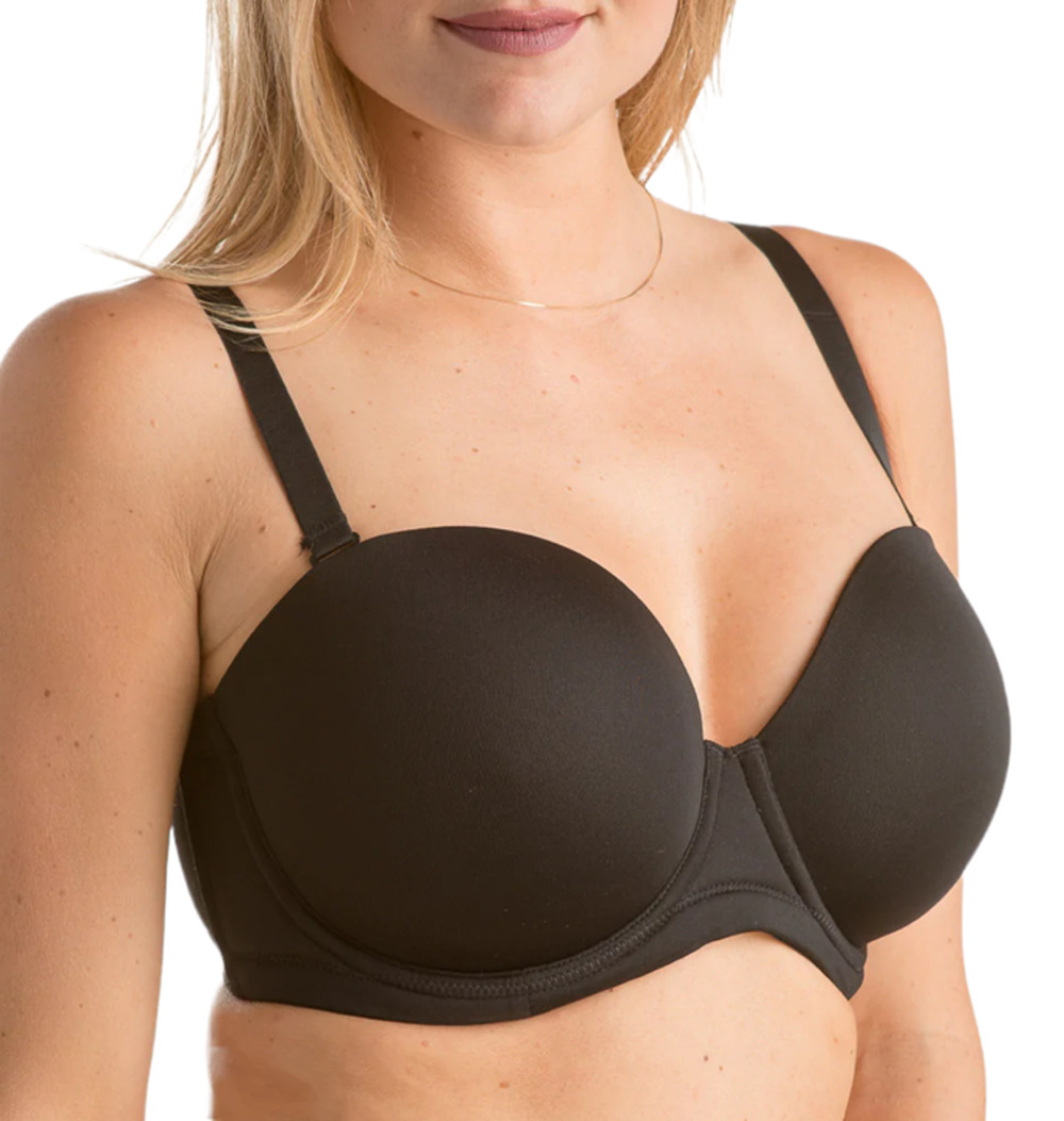 Wacoal Bra Womens 32DD Black Red Carpet Convertible Strapless NWT
